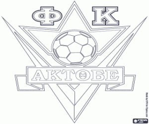 Coloriage Insigne du FC Aktobe