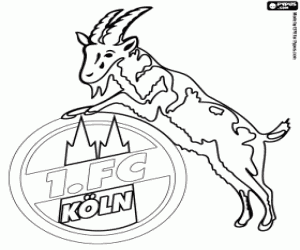 Coloriage Insigne du FC Cologne