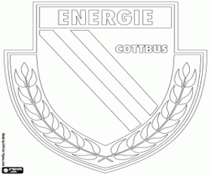 Coloriage Insigne FC Energie Cottbus
