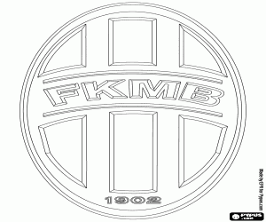 Coloriage Insigne du FK Mladá Boleslav