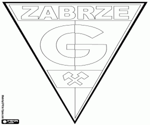 Coloriage Insigne du Górnik Zabrze