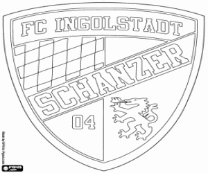 Coloriage Insigne d'Ingolstadt 04