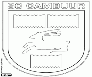Coloriage Insigne du SC Cambuur