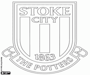 Coloriage Insigne du Stoke City FC