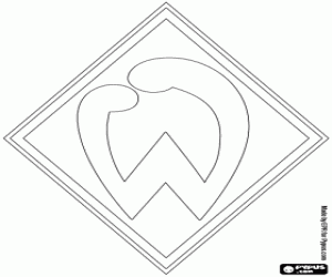 Coloriage Insigne du Werder Brême