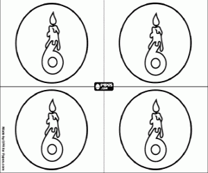 Coloriage Invitation à mon parti de six ans