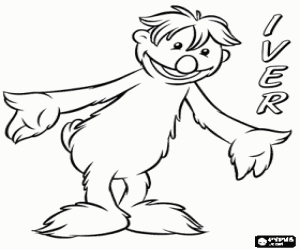 Coloriage Iver, un autre Hoobs