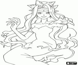 Coloriage Izuru, Pichi Pichi Pitch