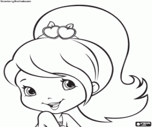 Coloriage La jeune fille Plum Pudding