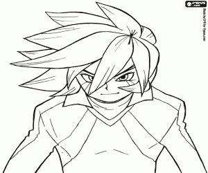 Coloriage Joe, le gardien de but de la Royal Academy