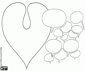 Coloriage Le jour de la voix