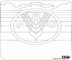 Coloriage Journée mondiale de l'alimentation
