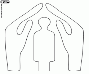 Coloriage La journée des réfugiés