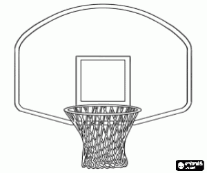 Coloriage L'essence du basket-ball