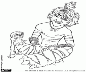 Coloriage L'ingénieux adolescent Guy