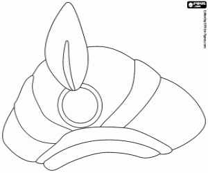 Coloriage L'élégant turban d'Aladin