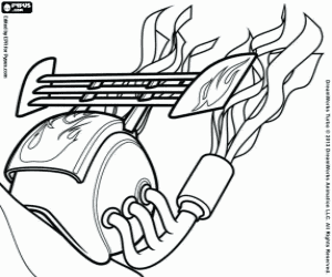 Coloriage La coquille de l'escargot Braise