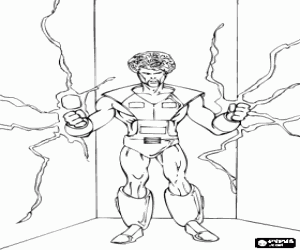 Coloriage Leader, le plus grand ennemi de Hulk