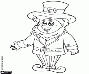 Coloriage Leprechaun