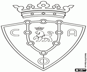 Coloriage Logo CA Osasuna