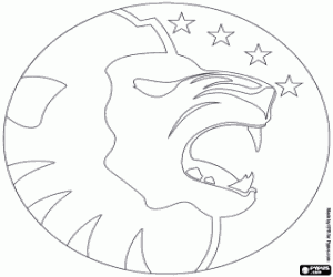 Coloriage Logo du CD Olimpia