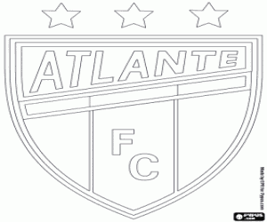Coloriage Logo du CF Atlante