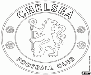 Coloriage Logo du Chelsea FC