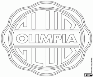 Coloriage Logo du Club Olimpia
