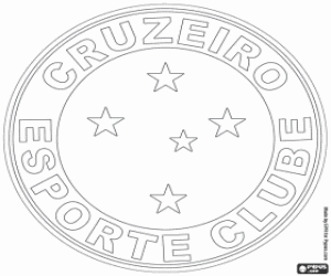 Coloriage Logo du Cruzeiro