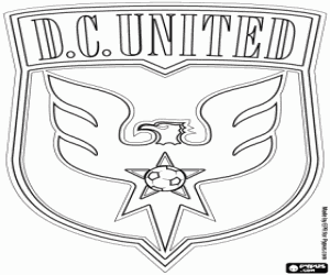 Coloriage Logo du DC United