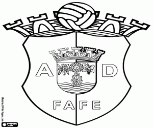 Coloriage Logo de AD Fafe