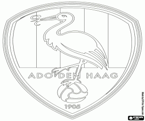 Coloriage Logo de ADO Den Haag