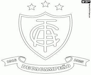 Coloriage Logo de America Mineiro
