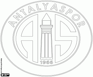 Coloriage Logo de Antalyaspor
