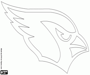 Coloriage Logo de Arizona Cardinals