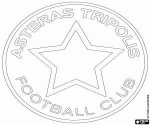 Coloriage Logo de Asteras Tripolis FC