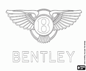 Coloriage Logo de Bentley