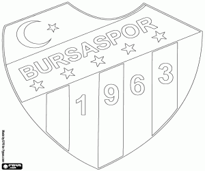 Coloriage Logo de Bursaspor