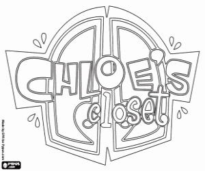 Coloriage Logo de Chloe's Closet