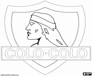 Coloriage Logo de Colo-Colo