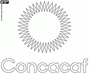 Coloriage Logo de la CONCACAF
