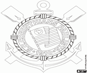 Coloriage Logo de Corinthians