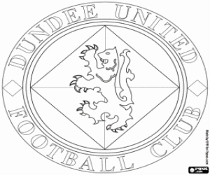 Coloriage Logo de Dundee United
