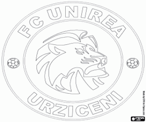 Coloriage Logo de FC Unirea