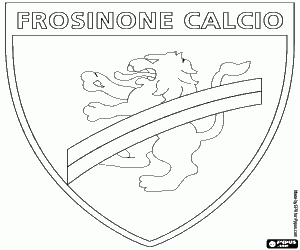 Coloriage Logo de Frosinone Calcio