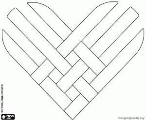 Coloriage Logo de Giving Tuesday