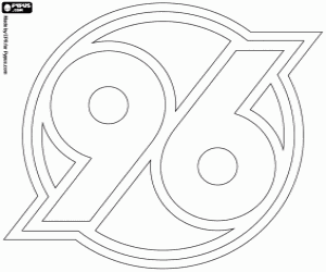 Coloriage Logo de Hanovre 96