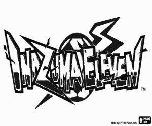 Coloriage Logo de Inazuma Eleven