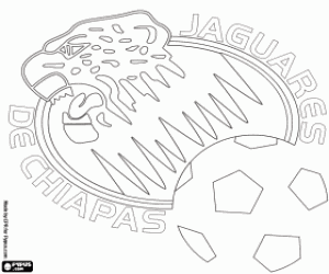 Coloriage Logo de Jaguares de Chiapas