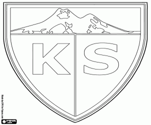 Coloriage Logo de Kayserispor